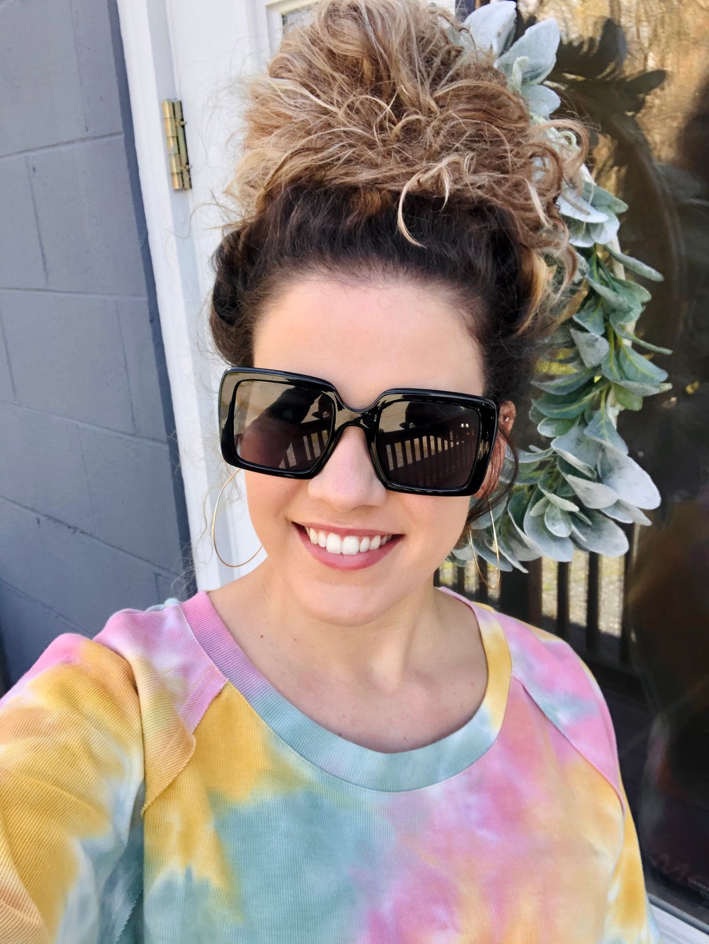Kelly Oversized Square Sunglasses