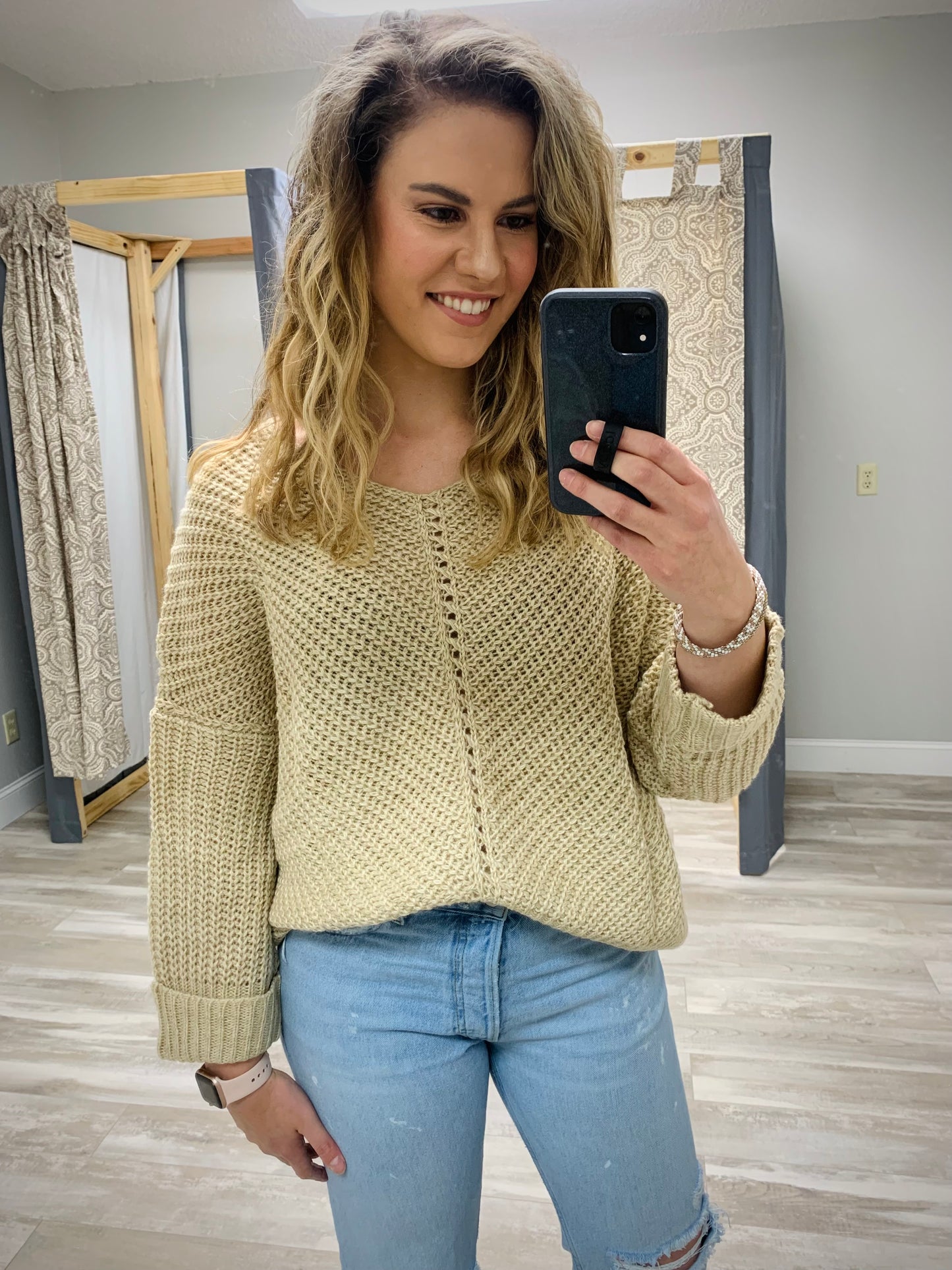 Vanilla Brulee Sweater