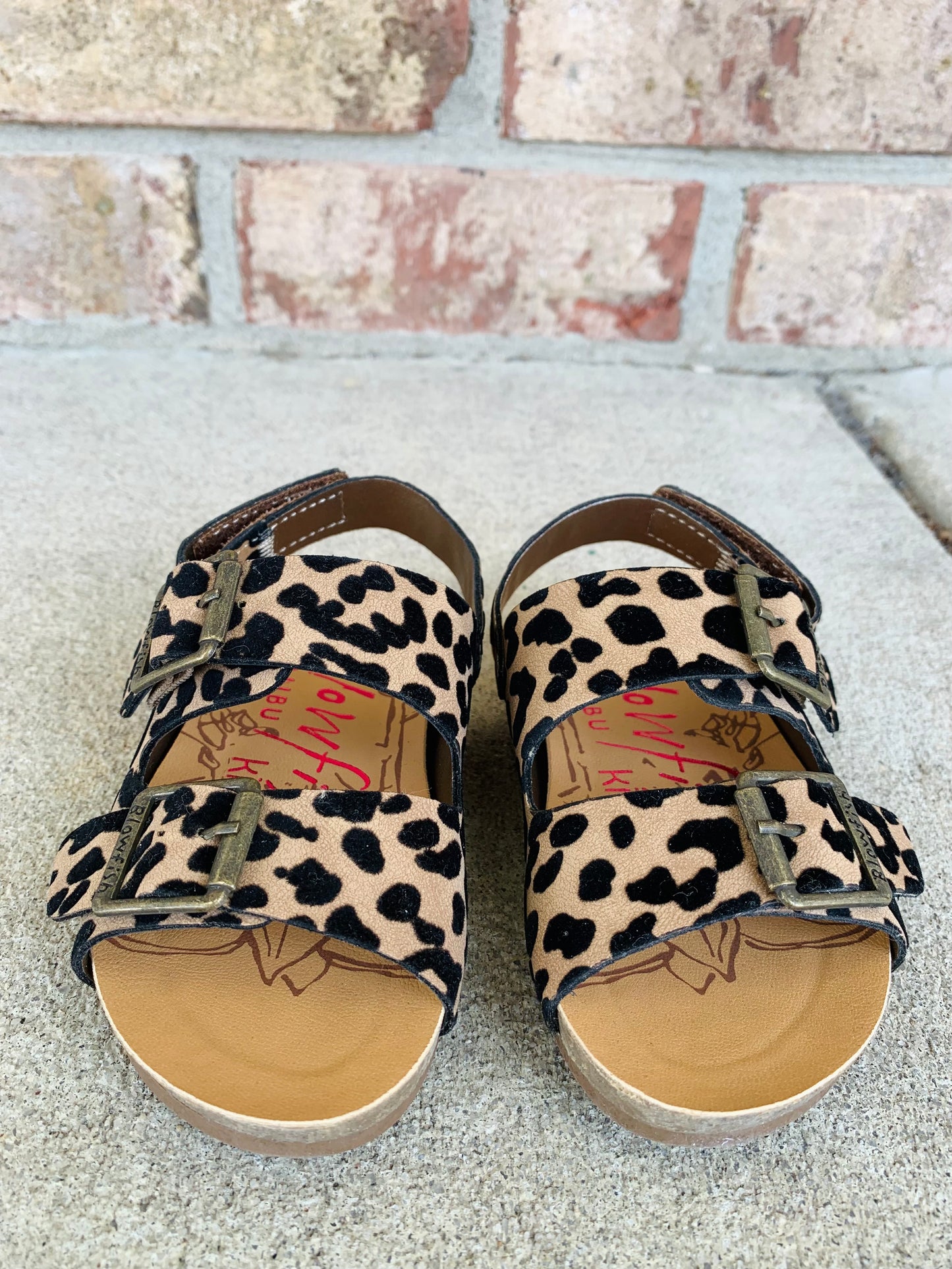 Sahara Leopard Sandals - Toddler